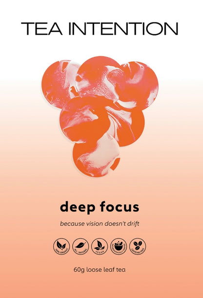 Deep Focus Loose Leaf Tea 60g